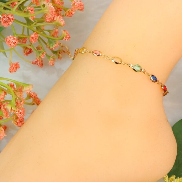 "New Beautiful Design Anklet for Women/Girls, Gift, A594 - Picture 6 of 10